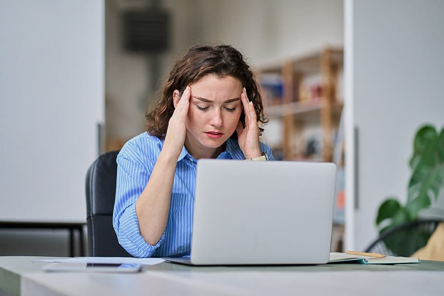 overworked property manager